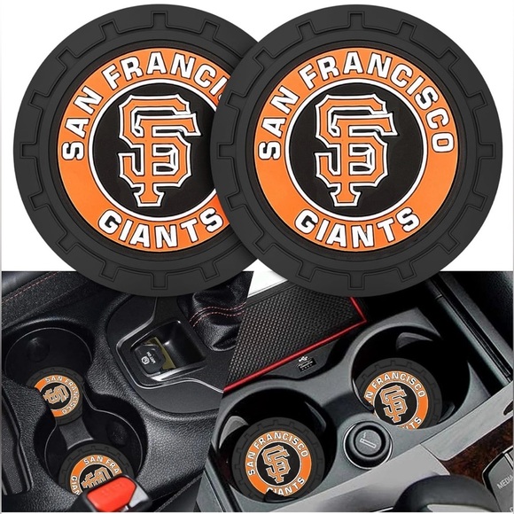 San Francisco Giants Car Coasters - Picture 1 of 3